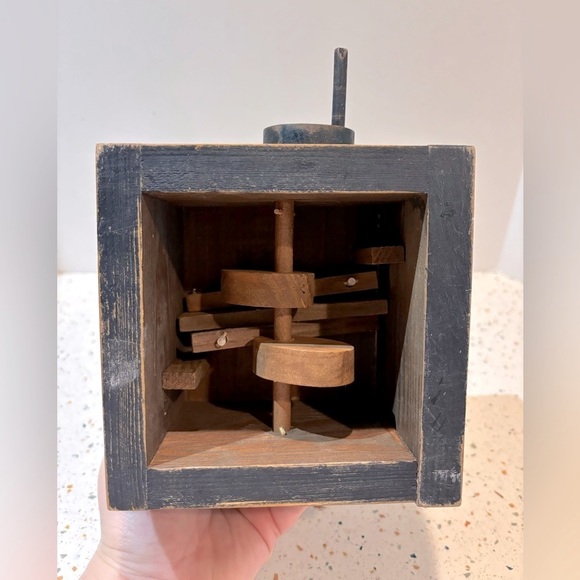 VTG‎ 90s Holiday Christmas Snow Dance, Let it Snow, Snowman Family Wooden Decor - Picture 8 of 8